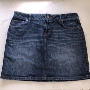 LOFT jean skirt